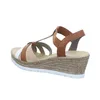 Rieker 61995-81 Schuhe Damen Plateau Keil Sandalen , Produktbild-Vorschau 43