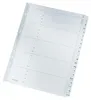 LEITZ Mylarkarton Register A-Z A4 20-teilig grau 160 g/qm Produktbild-Vorschau 2