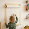 Tableau mural à dessin enfant en bois 70 x 53 cm - Avec Voir les images du produit 2