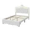 INONEFT Lit princesse 140x200 cm, lit pour enfant, lit Voir les images du produit 10