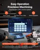 VEVOR Metalldrehmaschine 22 x 40 cm 1100 W CNC Produktbild-Vorschau 3