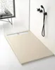 Mineralguss-Duschwanne extra flach ARCO Schieferoptik SAND Produktbild-Vorschau 3