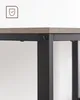 Počítačový stůl VASAGLE se 2 policemi 120 x 75 x 60 cm Náhled obrázku produktu 3