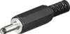 goobay DC Stecker mit Knickschutz 1,3 x 3,4 mm (Bulk) Voir les images du produit 1