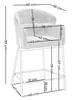 NEW HOME BOLZANO Hocker, gepolsterter Esszimmerhocker für Produktbild-Vorschau 7