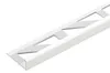 Profil do glazury PVC ozdobny 10mm Cezar Biały RAL9003 Mat Podgląd zdjęcia produktu 1