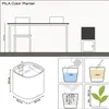 Fioriera LECHUZA PILA Colour Planter Verde Pastello | Anteprima dell’immagine prodotto 7