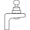 HAUTAU FL190 Öffnerschere mit Universal-Flügelbock, Alu Produktbild-Vorschau 3