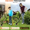 Akku-Rasentrimmer mit 2x 21V 2.0Ah Akku&Ladegerät, Produktbild-Vorschau 7