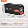VEVOR sínusový menič 5000 W DC 12 V na AC 230 V Menič s 2 Náhľad obrázku produktu 7