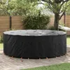 vidaXL Copridivano Nero 279 x 279 x 71 cm in tessuto Oxford Anteprima dell’immagine prodotto 2