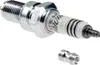 A spark plug and a small metal adapter are shown against a white background. Podgląd zdjęcia produktu