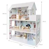 4iQ Drewniany domek dla lalek ROZALIA 70x60x24 cm z Podgląd zdjęcia produktu 5