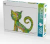 CALVENDO Puzzle Katze 1000 Teile Puzzle quer | 1000 Teile Produktbild-Vorschau 1