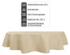 Tischdecke oval ecru 130x220 cm Leinenoptik Lotuseffekt Produktbild-Vorschau 5
