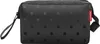 A black cosmetic bag with a polka dot pattern. Produktbild-Vorschau