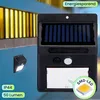 2er-Set Kompakte Solar-LED-Wandleuchte mit Bewegungsmelder Produktbild-Vorschau 3