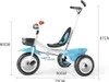 Kinderdreirad mit Schiebestange,Pedal-Freilauf, Produktbild-Vorschau 5