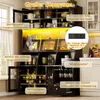 Mobili da cucina Flieks con porta USB, illuminazione a LED, Anteprima dell’immagine prodotto 7