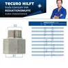 tecuro Reduktions-Muffe Edelstahl V4A (AISI 316), IG x AG Produktbild-Vorschau 5