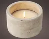 LED Kerze Wachs Beton Flacker-Effekt Outdoor D.12cm H.8cm Produktbild-Vorschau 3