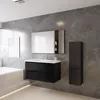 100 cm Badmöbel-Set Unterschrank mit Mineralguss waschtisch Produktbild-Vorschau 3