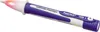 A close-up, studio shot of a purple and white voltage tester with a light at the tip. Voir les images du produit