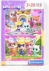 Disney SuperKitties Puzzle 2x20Stü ck Produktbild-Vorschau 5