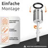 ECENCE Türstopper Boden zum Schrauben 2x Türaufhalter Produktbild-Vorschau 2