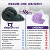 A comparison of two duvets, one from 'Slaapspeciaal' and another from 'Anderen', highlighting the features of the Slaapspeciaal product with checkmarks and the 'Anderen' product with crosses. Produktbild-Vorschau