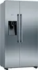 A side-by-side refrigerator with a water and ice dispenser. Náhled obrázku produktu