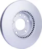 2 Bremsscheiben innenbelüftet Ø 72 mm 25 mm HELLA passend Produktbild-Vorschau 5