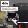 vhbw Akku Ersatz für AEG Milwaukee M28 B, 4932352732, Produktbild-Vorschau 4