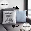 Trendation - Jobwechsel Deko-Kissen mit Füllung 40x40 Produktbild-Vorschau 2