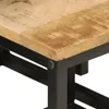 vidaXL Satztische 3 Stk. Massivholz Mango und Eisen Produktbild-Vorschau 5