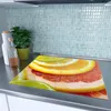 Spritzschutz Herdabdeckplatte Schneidebrett aus Glas Produktbild-Vorschau 2