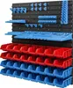A wall-mounted storage system with multiple shelves and bins. Náhled obrázku produktu