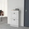 Armoire à chaussures avec 2 portes, étagère à chaussures, Voir les images du produit 6