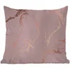MuchoWow® Outdoor Kissen - Marmor - Roségold - Linie - Produktbild-Vorschau 1