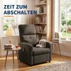 Elektrischer Relaxsessel mit Massage, Fernsehsessel Produktbild-Vorschau 5
