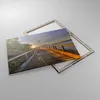 Bild auf Leinwand - Leinwandbild - Fußgängerbrücke Himmel Produktbild-Vorschau 2