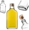 KADAX Flachmann 200ml, 1 Stück, kleine Glasflaschen mit Produktbild-Vorschau 1