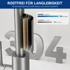360° Schwenkbar Hochdruck Küchenarmatur Edelstahl Produktbild-Vorschau 6
