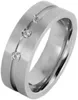 Akzent Damen-Ring aus Edelstahl Produktbild-Vorschau 1