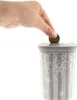 Wytrzymała plastikowa skarbonka - Bezpieczne oszczędzanie Podgląd zdjęcia produktu 1