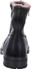 A black winter boot shown from the back. Produktbild-Vorschau