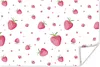 MuchoWow® Poster Erdbeere - Obst - Weiß 120x80 cm - Bilder Produktbild-Vorschau 1