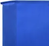 vidaXL 9-teiliges Windschutzgewebe 1200 x 120 cm Azurblau Produktbild-Vorschau 1