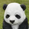 Figurine de jardin Figurine décorative Panda assis Voir les images du produit 3