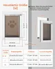 Porte pour chien VEVOR (taille moyenne) avec double loquet Voir les images du produit 5